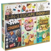 Grafix Joc Escape Room 3 in 1 – Cinema, Candy Shop si Treasure Island Grafix GR300078