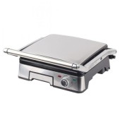 Gratar electric Ardes AR1S40, 1800 W, Grill, Invelis antiaderent, Termostat, Placa detasabila (Argintiu)