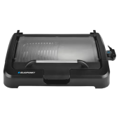 Gratar electric GRT801 Blaupunkt 2200W, suprafata neteda/striata, negru