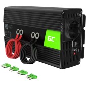 Green Cell Invertor de tensiune 1000W/2000W 12V la 230V Volt USB DC AC Unda sinusoidala pura Green Cell