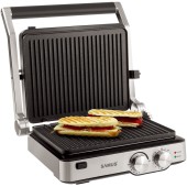 Grill electric GTS2020X Putere 2000W Carcasa termoizolanta Timer Negru/Inox