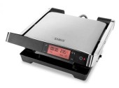 Grill electric Samus GTS2030ACX, 2000W Ecran Digital, Avertizare Sonora (Argintiu)