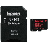 Hama Card mSDHC UHS c3 32GB + ad., 124187