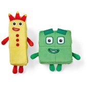 Hand2Mind Set mascote din plus Numberblocks - Trei & Patru