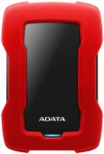 Hard Disk Extern ADATA Durable 2TB, 2.5inch, USB 3.1, Shock Sensor (Rosu)