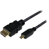 HDADMM2M, 2m High Speed HDMI Cable with Ethernet HDMI to HDMI Micro - HDMI with Ethernet cable - 2 m