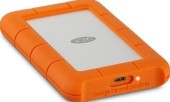 HDD Extern LaCie Rugged, 2.5 inch, 1TB, USB 3.1, Rezistent la socuri (Portocaliu)