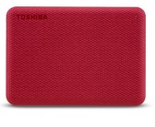 HDD Extern Toshiba Canvio Advance, 2TB, USB 3.2 (Rosu)