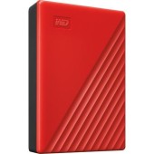 HDD Extern Western Digital My Passport, 4TB, USB 3.0, 2.5inch (Rosu)