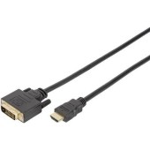 HDMI- A->DVI(18+1) St/St 2.0m Negru FullHD