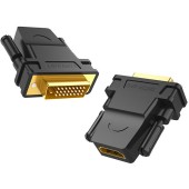 HDMI ( femeie ) - DVI 24 + 1 ( barbat ) FHD 60 Hz negru ( 20124 )