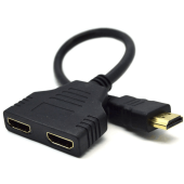 HDMI AM - HDMI AF x2 splitter