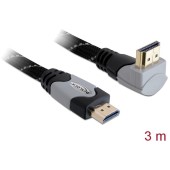 HDMI Ethernet A -> A St/St 3.00m 90° oben 4K