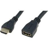 HDMI Male - HDMI Female, v1.3, 2m, negru