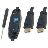 HDMI Male - HDMI Male, v1.3, amplificare, 20m, negru