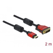 HDMI zu DVI 24+1 bidirectional 2 m