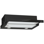 Hota telescopica TH64E4BG, 60 cm, 71 dB, putere absorbtie 450 m3/h, LED, touch control, Negru