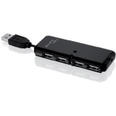 HUB I-BOX USB 2.0 4 porturi, negru