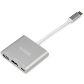 HUB I-BOX USB TYP C - USB 3.0, HDMI, USB C, POWER DELIVERY