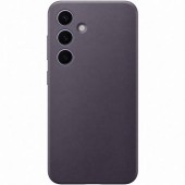 Husa de protectie Samsung Vegan Leather Case pentru Galaxy S24, DARK VIOLET