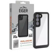 Husa Eiger Avalanche compatibila cu Samsung Galaxy S23 Plus, Negru