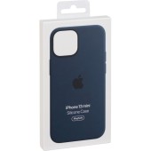 Husa GSM iPhone 13 mini Silicone, MagSafe - Abyss Blue