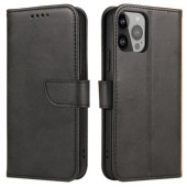 Husa OEM pentru Xiaomi Redmi 13, Marva Wallet (Negru)