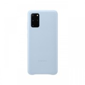 Husa Originala Samsung Galaxy S20 Plus Leather Cover Sky Blue