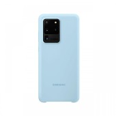 Husa Originala Samsung Galaxy S20 Ultra Silicone Cover Sky Blue