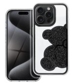 Husa pentru Apple iPhone 11, OEM, Teddy Bear, Neagra