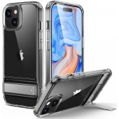 Husa pentru iPhone 15 - ESR Air Shield Boost Kickstand - Clear