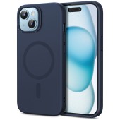 Husa pentru iPhone 15 - ESR Cloud Soft HaloLock - Dark Blue