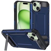 Husa pentru iPhone 15 - Techsuit Hybrid Armor Kickstand - Blue