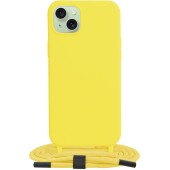 Husa pentru iPhone 15 Plus - Techsuit Crossbody Lanyard - Yellow