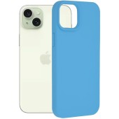 Husa pentru iPhone 15 Plus - Techsuit Soft Edge Silicone - Denim Blue