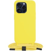 Husa pentru iPhone 15 Pro - Techsuit Crossbody Lanyard - Yellow