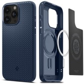 Husa pentru iPhone 15 Pro Max - Spigen Mag Armor - Navy Blue