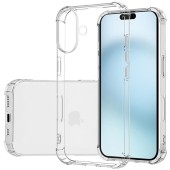 Husa pentru iPhone 16 - Techsuit Shockproof Clear Silicone - Clear