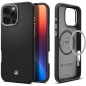 Husa pentru iPhone 16 Pro - Spigen Enzo Aramid - Black / Natural