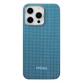 Husa Protectie Spate Pitaka MagEZ 5 pentru iPhone 15 Pro Max, MagSafe (Alb/Albastru)