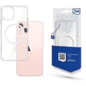 Husa robusta pentru iPhone 13 compatibila cu MagSafe MagCase in culoare transparenta