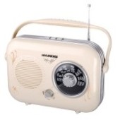 Hyundai Radio Hyundai PR100 Retro, alb