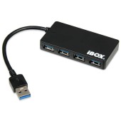 IBOX I-BOX HUB USB 3I-BOX HUB USB 3.0 SLIM, 4 porturi, negruI-BOX HUB USB 3.0 SLIM, 4 porturi, negru.0 SLIM, 4 porturi, negru