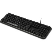 IBOX Tastatura iBox IKS620, cu cablu, EN, iluminata, Neagra