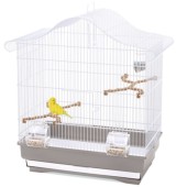 IMAC Colivie pentru păsări Serena Plus Albă/Bej, 50x30x50cm