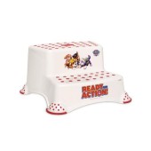 Inaltator dublu pentru baie Disney, antiderapant, Paw Patrol White