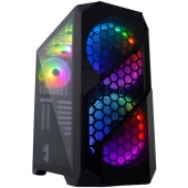 Inaza Carcasa Inaza Prism, Mid-Tower, fara sursa, E-ATX, Black