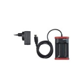 Incarcator acumulatori Wiha WH41915, 18500 Li-Ion, cu USB si Europlug