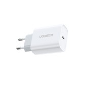Incarcator rapid retea UGREEN Nexode 30W USB-C PD GaN Fast Charger, USB-C, Alb