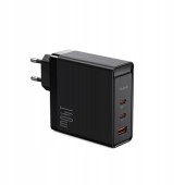 Incarcator retea Mcdodo GaN, Usb-C, Usb, USB, 2 x USB Type-C, 140W (Negru)